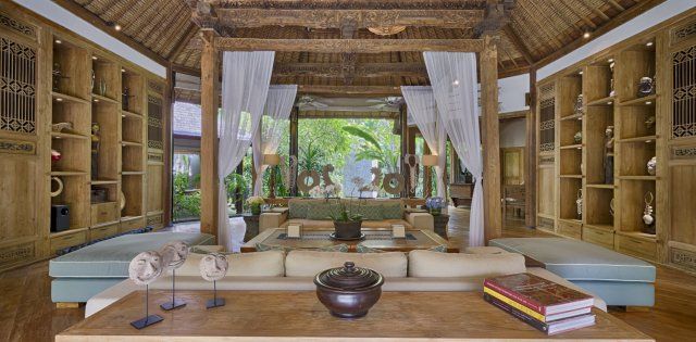 Villa Vanna Sedi, Living room area